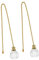 Angoily Fan Pull Chain Pair Crystal Extender Ceiling Fan Chain Pull Chain Extensions Ball Beads Chain for Ceiling Fan Lights