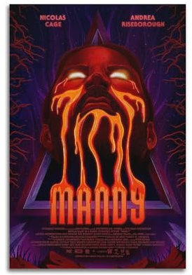 suumyo Mandy-Poster, Raumdekoration, ästhetisches Poster, künstlerisches Poster für Schlafzimmer, Wohnzimmer, Wände, 30 x 45 cm, ungerahmter Stil