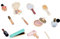 MOLUCKFU 1 Satz Make-up-Spielzeug Puzzle-Spielzeug Make-up-Spielspielzeug Kinder Make-up Kinder schminkset kinderschminken Set simuliertes Holzspielzeug Spielhaus aus Holz Plastik