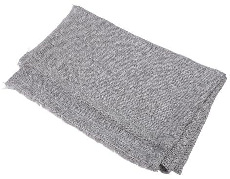 Speaker Grill Cloth Cover 59x20 Inch, Thickened Speaker Grill Cloth for Vintage Speakers Grills Fabric Mesh Cloth Speaker Covers for Home Theater Stage Speakers, 150x50cm (Grey)