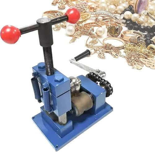 Ring Bender Tool for Spoon Rings, Multi-function Jewelry Press Brake Forming Machine - Ring Bracelet Press Bender for Processing Bracelet