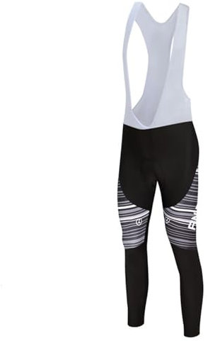 ENWWCH Radträgerhosen Fahrrad-Latzhose for Herren im Winter, Winddichte und plüschig warme Reithose, Mountainbike- und Rennrad-Reitbekleidung Für Radfahrer(Winter Pants 3,XXL)