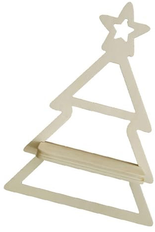 Laikoutd Estantes de pared de madera para árbol de Navidad, estante flotante de pared para suministros de Navidad y estante de almacenamiento para colgar en la pared