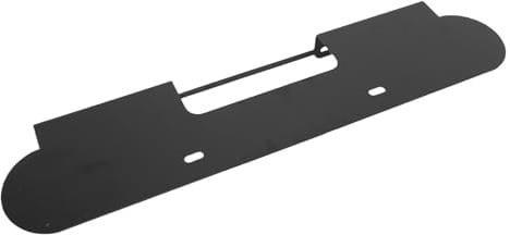 Plyisty Lautsprecher-Wandhalterung, Platzsparendes Schwebendes Wandregal aus Stahl mit Kabelmanagement, für Beam und Beam Lautsprecher (Black)