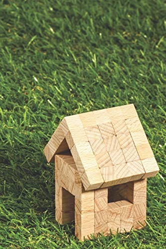 Hausbautagebuch: Dokumentiere deinen Traum vom Eigenheim: handliches 6x9 Format zum selber ausfüllen I Motiv: Gartenhaus