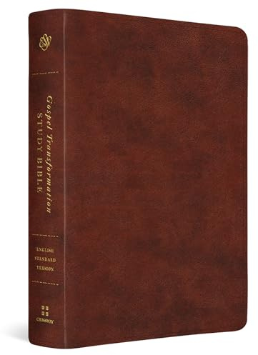 ESV Gospel Transformation Study Bible: Christ in All of Scripture, Grace for All of Life® (TruTone, Chestnut)