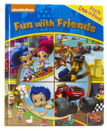 Nickelodeon PAW Patrol, Bubble Guppies, Blaze and More! - Fun with Friends First Look and Find - PI Kids
