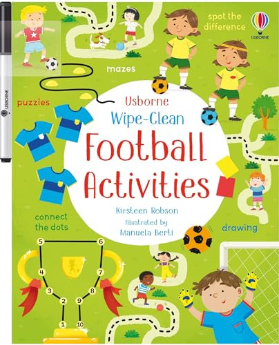 Wipe-Clean Football Activities (Wipe-clean Activities)