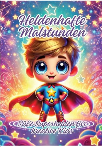 Heldenhafte Malstunden: Süße Superhelden für kreative Kids