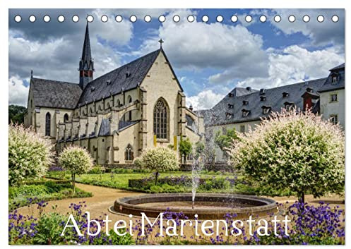 Abtei Marienstatt (Tischkalender 2026 DIN A5 quer), CALVENDO Monatskalender: Abtei Marienstatt im Westerwald nahe der Stadt Hachenburg (CALVENDO Glaube)
