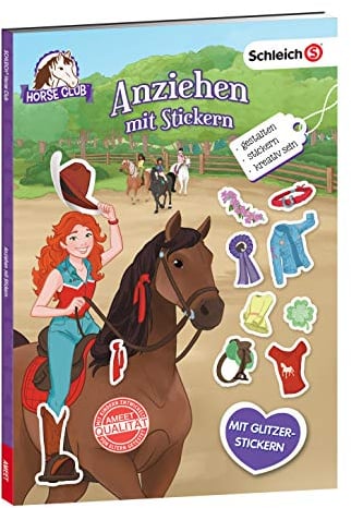 schleich® Horse Club™ – Anziehen mit Stickern: .