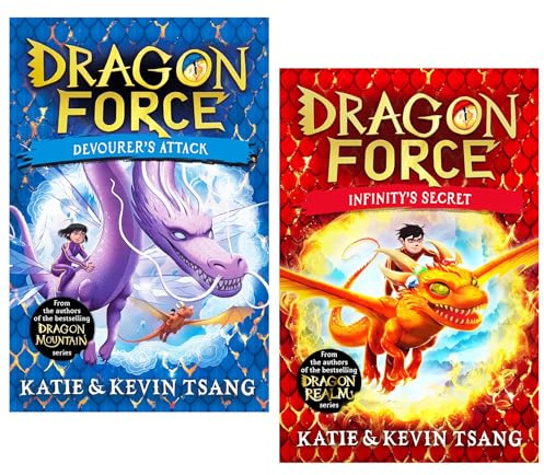 Dragon Force Series 2 Books Collection Set (Infinity's Secret & Devourer's Attack)