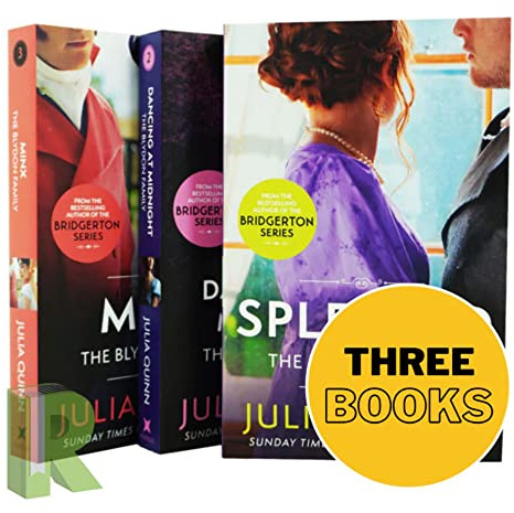 Blydon Family Saga Series 3 Books Collection Set by Julia Quinn (Splendid, Dancing At Midnight & Minx)
