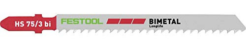 Festool Lame de scie sauteuse PLASTICS SOLID MATERIAL HS 75/3 BI/5
