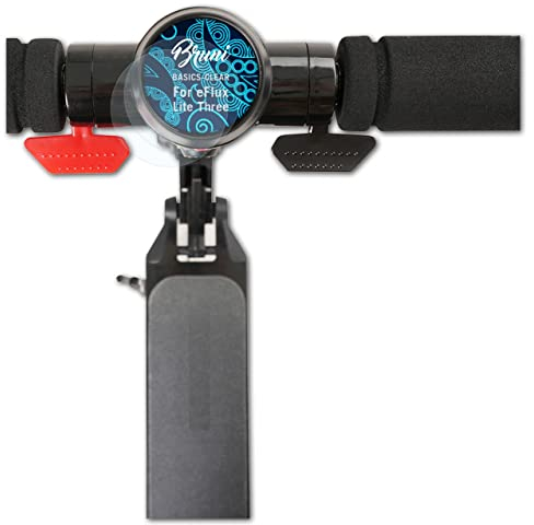 Bruni Schutzfolie kompatibel mit eFlux Lite Three Folie, glasklare Displayschutzfolie (2X)