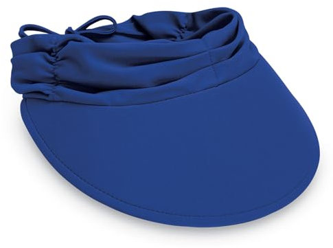Wallaroo Hat Company Women’s Aqua Sun Visor – Ultra-Lightweight, Ready for Adventure, Designed in Australia, Royal Blue