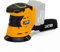 JCB 18V Cordless Random Orbital Sander, Bare Unit, 125mm 5'', Hook and Loop Base, Rubber Grip Over Mould & Dust Collector, 3 Year Warranty