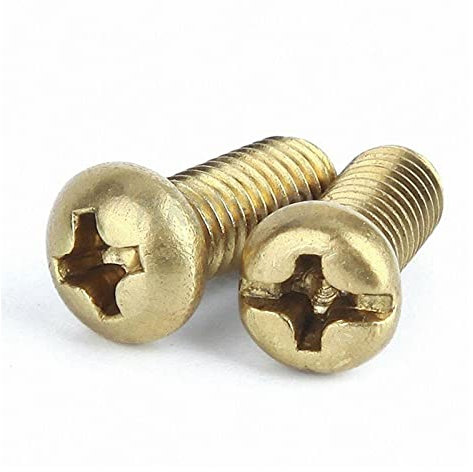 FHYTGBS 10/20/5 0PCS Vis de cuivre en cuivre en Laiton cruches de la Machine de cuivre de la Machine à la Machine cruche pour Machines Fixes et équipements ménagers (M2 -M6)