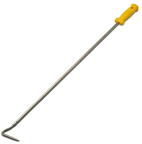 Gancio buca pizza, Gancio buca pizza in acciaio inox, lunghezze disponibili 78 e 135 cm. (135)