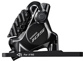 SHIMANO 4550170168643, Pinza Freno Ant. Shim. IDRAUL. 105 BR-R7170 Unisex-Adult, Multi-Coloured (Multi-Coloured), One Size