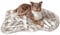 Wahre Tierliebe® Hundebett Relax - Das Original mit echter Matratze - waschbar, Hundekissen, Hundekorb, Flauschiges Hundebett für große, mittelgroße & kleine Hunde