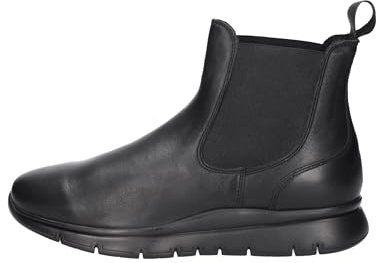 Frau Uomo Scrape Stivaletti Beatles Surf 09N4 43 Nero Nero Nero