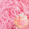 Füllmaterial Geschenk, Hillylolly Ostergras Papier, Geschreddertes Papier Füllmaterial 200g, Ostergras Dekogras, Füllmaterial Osterkorb, Geschreddertes Papier für Geschenkbox, Geschenkekorb (Rosa)