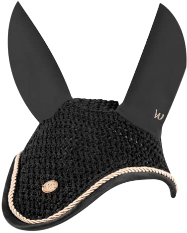 WALDHAUSEN Fliegenohren Modern Rosé, schwarz/Gold, VB