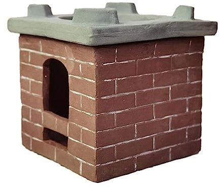 Toyvian 1stk Mini Herd 1:12 Dekoration Mikro-landschaftszubehör Fotoverzierung Ornament Mini-Kochen Spielzeug-kochgeschirr Wohnkultur Tischherd Statuendekor Kind Keramik Miniatur Bank