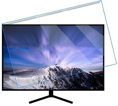 OWKAY Hängende Computer-Anti-Blaulicht-Folie, TV-Anti-Blaulicht-Displayschutzfolie, Isolationsplatten-Folie