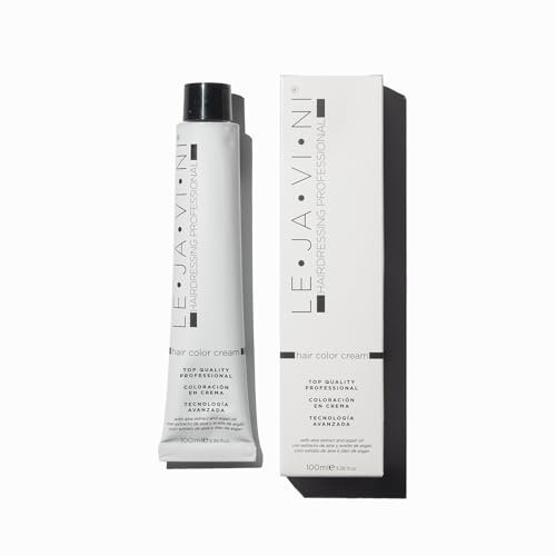 Lejavini Hair Color Cream 6/71 100mL | Crema Colorante Permanente - Tinte para el Pelo | Coloración para el Cabello