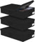 Underbed Storage, 3 Pack Large Under Bed Storage Box with Lids, Foldable Under Bed Clothes Storage Box W/ Handle, Under Bed Storage Organiser Drawer Containers for Clothes Blankets Shoes Pillows