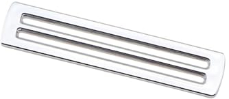 Car Trim Interior Strips Für Ford Für Fiesta Für VMK7 2009-2014 ABS Chrom Auto Center Post Karte Parkplatz Solt Pailletten Trim Aufkleber Innen Zubehör Innenausstattung