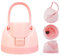 EHOTER Replacement Cap for Owala Freesip 2024 One Button Water Bottle Top Lid Compatible with Owala Cup 16oz 24oz 32oz 40oz, BPA-Free Replacement Accessory for Owala Free Sip (Pink)