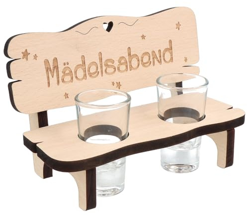 Spruchreif | Schnapsbank mit Gravur | Geschenk Schnaps | Junggesellenabschied | Geschenke für Frauen | Mädelsabend