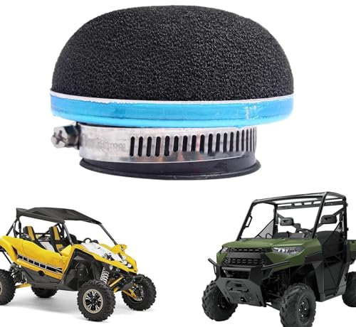 Filtro 'aria per moto, spugna in schiuma, ricambio per filtro 'aria, filtro 'aria in schiuma multiuso, efficace per motociclette fuoristrada