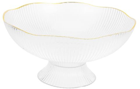 TOPBATHY Corbeille À Fruits De Cuisine Au Design Moderne Avec Égouttoir Pour Salade De Fruits Et Collations