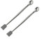 Scooping Made Simple 20 cm Doppelendiger Laborlöffel und Spatel Werkzeug-Set in Edelstahl