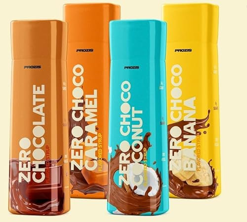 Prozìs Salsa Zero Chocolate 335 grammi - sciroppo cioccolato senza zucchero- Topping dolci, gelati e torte