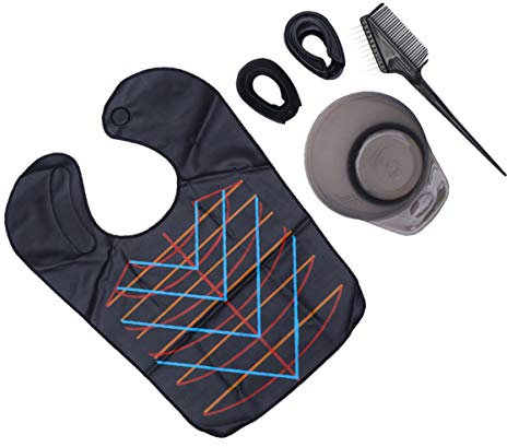 TOVINANNA Kit De Para Teñir El Cabello Set De Tinte Tazón Peina y Capuchón Para Salón y Casa