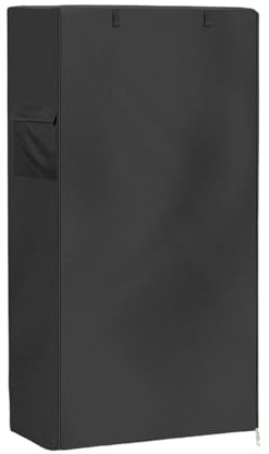 YWJLQH Housse D'Étagère Protection pour Rayonnage Couverture de Stockage et Bâche pour Armoire En Tissu Oxford et Résistant Aux Déchirures Adaptée P, 152cmx61cmx183cm