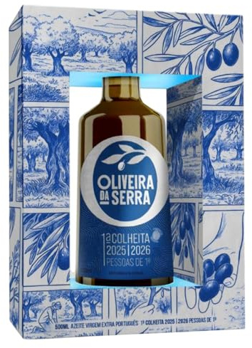OLIVEIRA DA SERRA | Olio extravergine di oliva Primo giorno di raccolta - Edizione limitata Picual - Confezione regalo da 500 ml