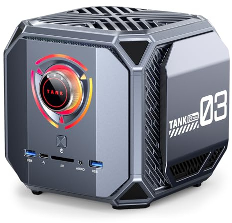 ACEMAGIC M1A Pro Mini Workstation AI, Intel i9-13900HK, Intel Arc A770, Mini PC 32 GB DDR5, 1 TB SSD, Schermo Quadruplo 4K/8K, Windows 11 Pro Mini Computer per Lavoro, Gaming e Creazione Contenuti
