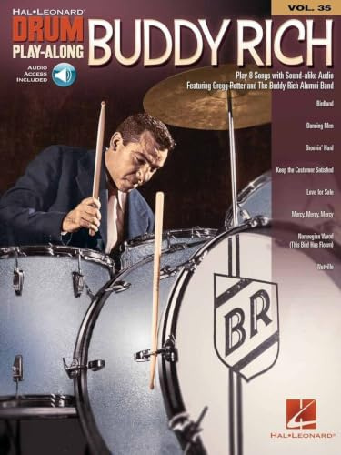 Buddy Rich (Hal-Leonard Drum Play-Along, Band 35): Drum Play-Along Volume 35 (Hal-Leonard Drum Play-Along, 35, Band 35)