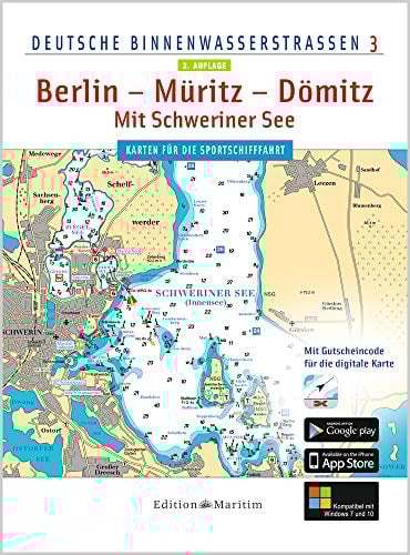 Berlin - Müritz - Dömitz / Mit Schweriner See: Deutsche Binnenwasserstraßen 3