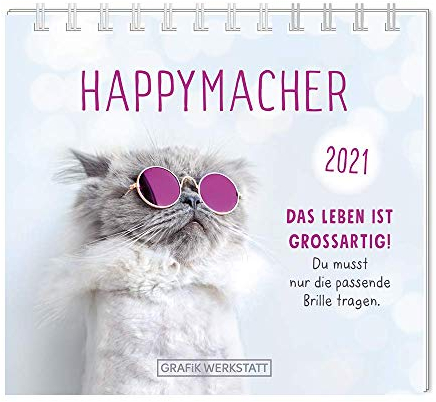 Mini-Kalender 2021 Happymacher: Mini-Kalender