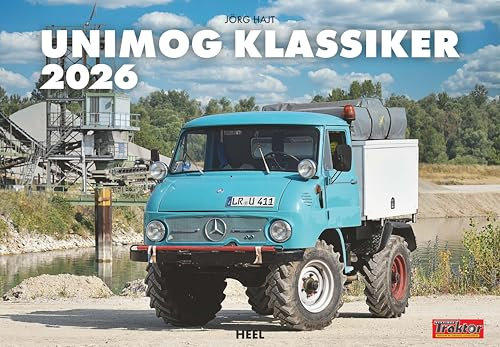Unimog Klassiker Kalender 2026: 12 perfekt restaurierte Unimogs