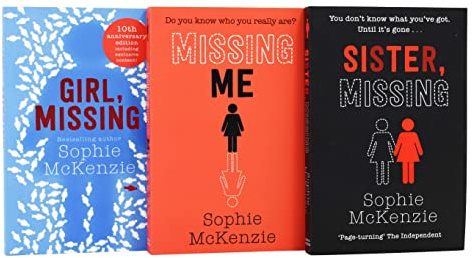 Sophie McKenzie Missing Series 3 Books Collection Set (Girl Missing, Sister Missing & Missing Me)