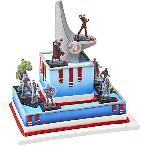 DecoPac Marvel Signature Avengers Firmensitz decoset Tortenaufsatz