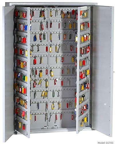 Müller Safe G 600 Schlüsselkasten, Elektronisches Zahlenschloß EZ ePass, H80xB90xT22 cm, 53 kg